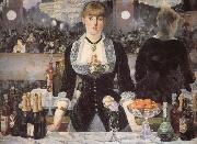 Edouard Manet The bar on the Folies-Bergere oil painting artist